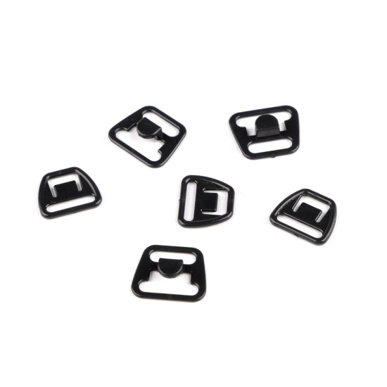 Inchizatoare din plastic pentru lenjerie intima/sutiene de alaptare, latime 12 mm - Alb (10 Perechi) Inchizatoare din plastic pentru lenjerie intima/sutiene de alaptare, latime 12 mm - Alb (10 Perechi)