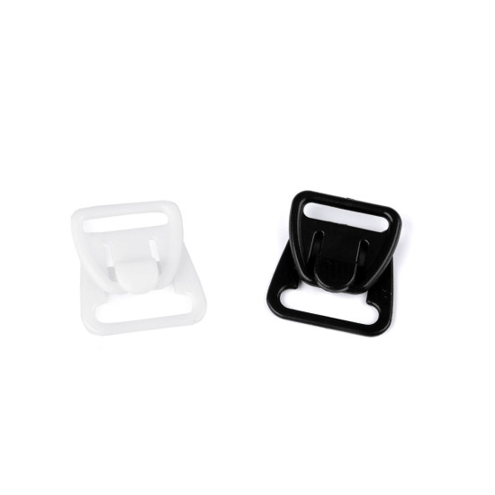 Inchizatoare din plastic pentru lenjerie intima/sutiene de alaptare, latime 12 mm - Alb (10 Perechi) Inchizatoare din plastic pentru lenjerie intima/sutiene de alaptare, latime 12 mm - Alb (10 Perechi)