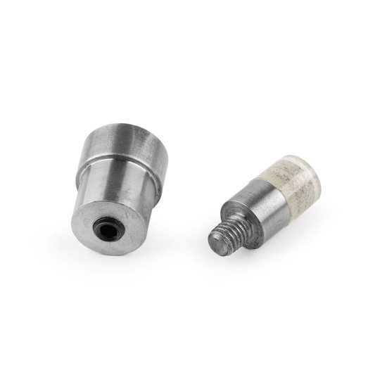 Matrita pentru nituit capse roland baby ø10 mm - Nichel (1 Set) Matrita pentru nituit capse roland baby ø10 mm - Nichel (1 Set)