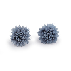 Floare artificiala ø4 cm - Albastru delta (40 Bucăți)