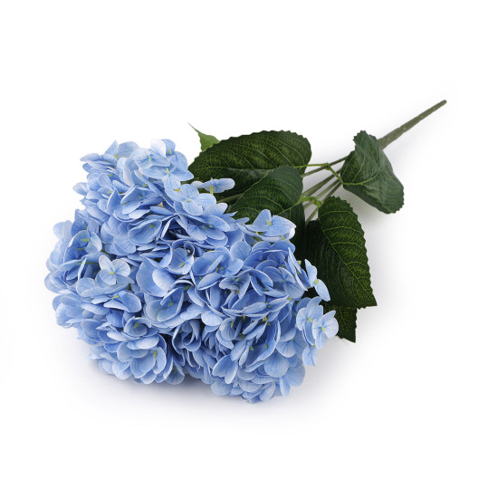 Buchet de hortensii artificiale - Albastru delta (1 Bucată)