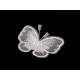 Fluture cu strasuri pentru cusut si lipit - Off white (10 Bucăți) Fluture cu strasuri pentru cusut si lipit - Off white (10 Bucăți)
