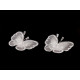 Fluture cu strasuri pentru cusut si lipit - Off white (10 Bucăți) Fluture cu strasuri pentru cusut si lipit - Off white (10 Bucăți)