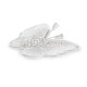 Fluture cu strasuri pentru cusut si lipit - Off white (10 Bucăți) Fluture cu strasuri pentru cusut si lipit - Off white (10 Bucăți)