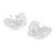 Fluture cu strasuri pentru cusut si lipit - Off white (10 Bucăți) Fluture cu strasuri pentru cusut si lipit - Off white (10 Bucăți)