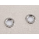 Ocheți ø interior 10 mm / ø exterior 16 mm - Nichel (50 Perechi) Ocheți ø interior 10 mm / ø exterior 16 mm - Nichel (50 Perechi)