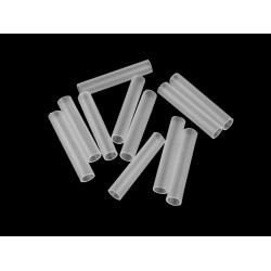 Conector pentru intaritura din plastic la rochie ø6 mm - Transparent (10 Bucăți)
