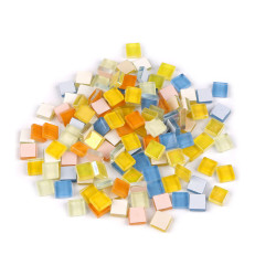 Pietre de mozaic din sticla 500 g - Multicolor (1 Bucată)