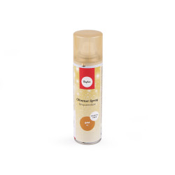 Spray cu sclipici sidefat 150 ml - Auriu (3 Bucăți)