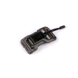 Catarama magnetica din plastic, latime 20 mm - Negru (1 Pereche)