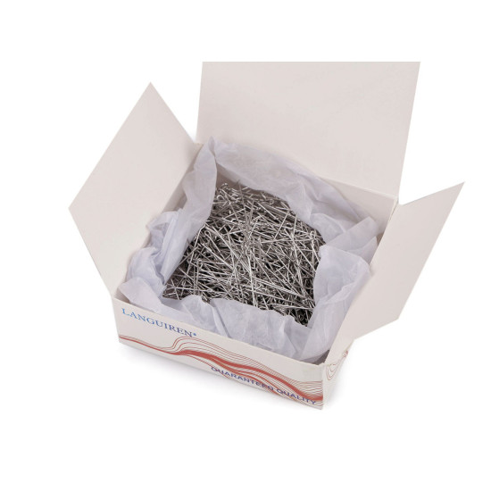 Ace de croitorie cu ochi, in vrac, din inox, lungime 30 mm - Nichel (5 Cutii) Ace de croitorie cu ochi, in vrac, din inox, lungime 30 mm - Nichel (5 Cutii)