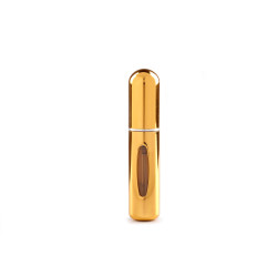 Atomizor de parfum de călătorie reîncărcabil 8 cm - Auriu (1 Bucată)