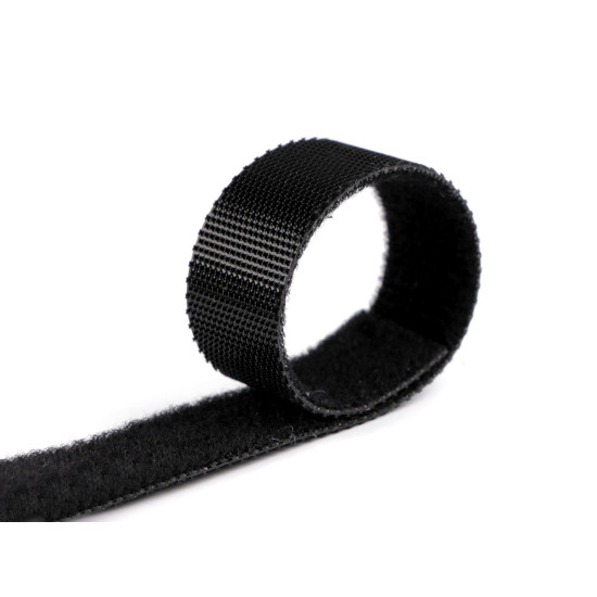 Velcro cu două fețe profil mic, lățime15 mm - Alb (1 Metru) Velcro cu două fețe profil mic, lățime15 mm - Alb (1 Metru)