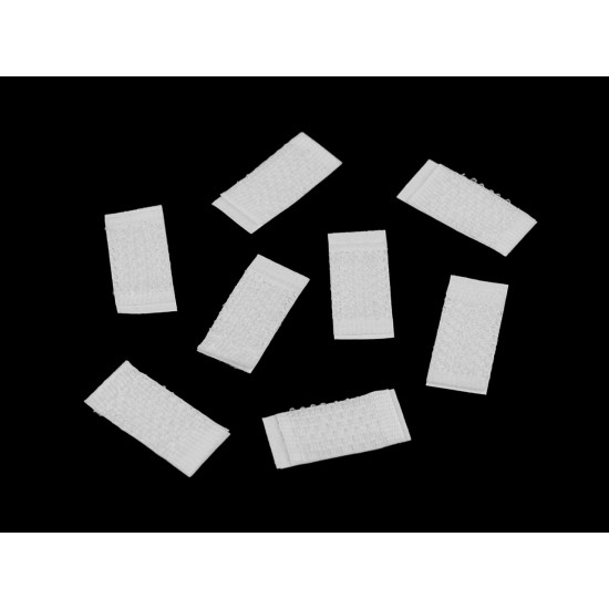 Dreptunghiuri autoadezive velcro, vrac, 10x20 mm - Alb (20 Saci) Dreptunghiuri autoadezive velcro, vrac, 10x20 mm - Alb (20 Saci)