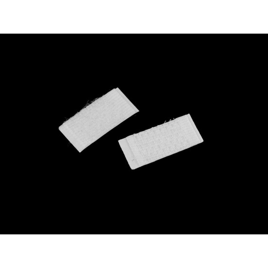 Dreptunghiuri autoadezive velcro, vrac, 10x20 mm - Alb (20 Saci) Dreptunghiuri autoadezive velcro, vrac, 10x20 mm - Alb (20 Saci)