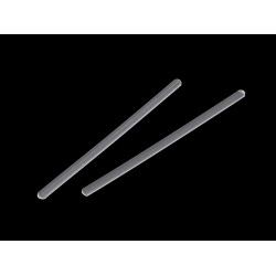 Întăritură pentru corset, lățime 5 mm, lungime 8; 10 cm - Transparent (10 Bucăți)