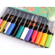 Set de 12 markere acrilice creative, 4 mm - Mix (1 Set) Set de 12 markere acrilice creative, 4 mm - Mix (1 Set)