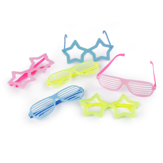 Ochelari neon pentru petreceri/carnaval fosforescenti - Verde neon (24 Bucăți) Ochelari neon pentru petreceri/carnaval fosforescenti - Verde neon (24 Bucăți)
