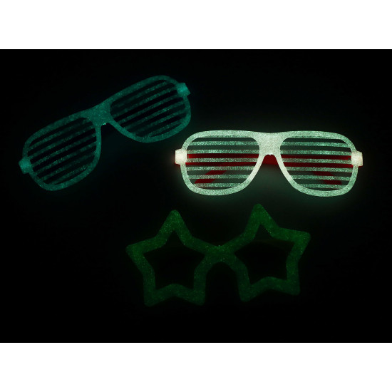 Ochelari neon pentru petreceri/carnaval fosforescenti - Verde neon (24 Bucăți) Ochelari neon pentru petreceri/carnaval fosforescenti - Verde neon (24 Bucăți)