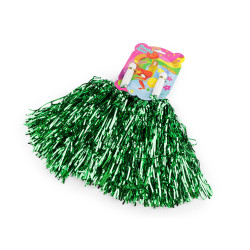Pompon majorete 2 buc - Verde (1 Set)