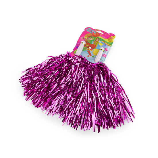 Pompon majorete 2 buc - Roșu (12 Seturi) Pompon majorete 2 buc - Roșu (12 Seturi)