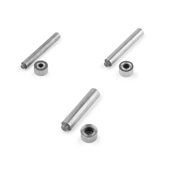 Aplicator manual / unealtă pentru nituirea ochetilor ø6-14 mm - Nichel (1 Set)