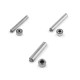 Aplicator manual / unealtă pentru nituirea ochetilor ø6-14 mm - Nichel (1 Set)