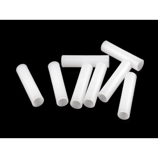 Conector pentru armătură din plastic pentru haine ø8 mm - Alb (100 Bucăți) Conector pentru armătură din plastic pentru haine ø8 mm - Alb (100 Bucăți)