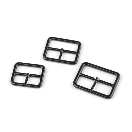 Cataramă metalică, gaură 30; 35; 40 mm - Lac negru (10 Bucăți) Cataramă metalică, gaură 30; 35; 40 mm - Lac negru (10 Bucăți)