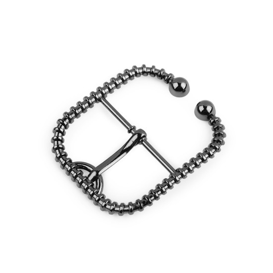 Cataramă metalică, orificiu 40 mm - Nichel (1 Bucată)