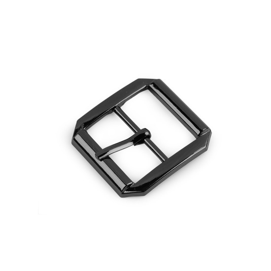 Cataramă metalică, gaură de 25 mm - Nichel negru (1 Bucată)