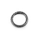 Carabină decorativă rotundă ø25 mm - Nichel negru (1 Bucată)