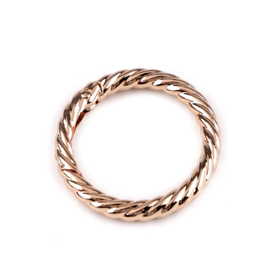 Carabină decorativă rotundă ø32 mm - Nichel negru (10 Bucăți) Carabină decorativă rotundă ø32 mm - Nichel negru (10 Bucăți)