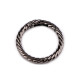 Carabină decorativă rotundă ø32 mm - Nichel negru (10 Bucăți) Carabină decorativă rotundă ø32 mm - Nichel negru (10 Bucăți)
