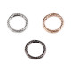 Carabină decorativă rotundă ø32 mm - Nichel negru (10 Bucăți) Carabină decorativă rotundă ø32 mm - Nichel negru (10 Bucăți)