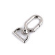 Carabină metalică cu pivot, orificiu de 13 mm - Auriu rose (50 Bucăți) Carabină metalică cu pivot, orificiu de 13 mm - Auriu rose (50 Bucăți)