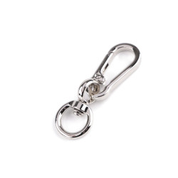 Carabină metalică cu pivot, orificiu de 13 mm - Nichel (1 Bucată)