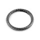 Carabină decorativă rotundă ø38 mm - Nichel negru (10 Bucăți) Carabină decorativă rotundă ø38 mm - Nichel negru (10 Bucăți)
