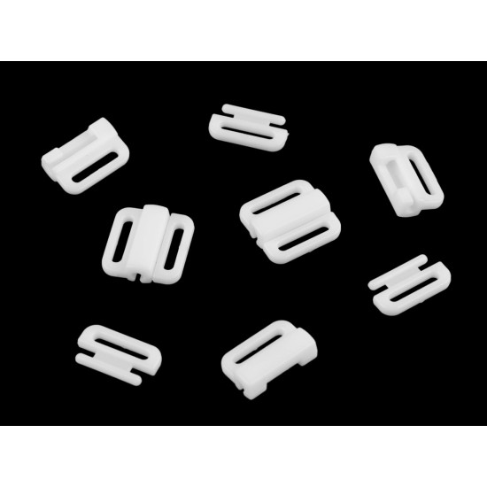 Închizătoare pentru costum de baie, lățime 10 mm - Negru (20 Perechi) Închizătoare pentru costum de baie, lățime 10 mm - Negru (20 Perechi)