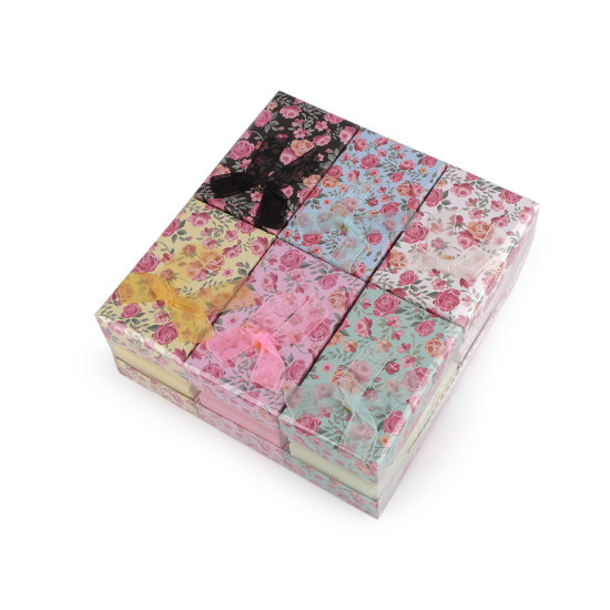 Cutie de bijuterii 5x8 cm - Mix (12 Bucăți)
