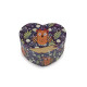 Cutie cadou inimă 11,5x10 cm - Gri foarte deschis (1 Bucată) Cutie cadou inimă 11,5x10 cm - Gri foarte deschis (1 Bucată)