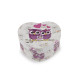 Cutie cadou inimă 11,5x10 cm - Gri foarte deschis (1 Bucată) Cutie cadou inimă 11,5x10 cm - Gri foarte deschis (1 Bucată)