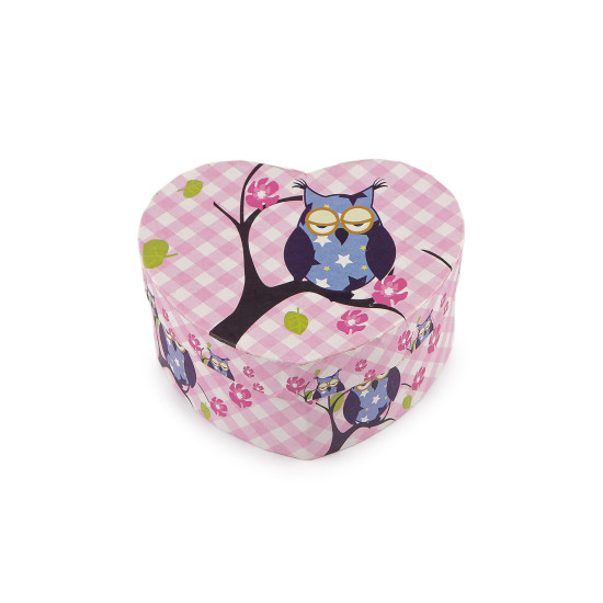 Cutie cadou inimă 11,5x10 cm - Gri foarte deschis (1 Bucată) Cutie cadou inimă 11,5x10 cm - Gri foarte deschis (1 Bucată)