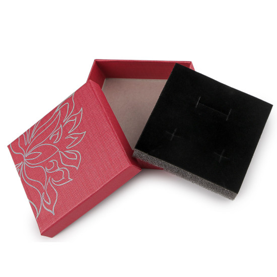 Cutie de bijuterii 9x9 cm - Albastru delta (36 Bucăți) Cutie de bijuterii 9x9 cm - Albastru delta (36 Bucăți)