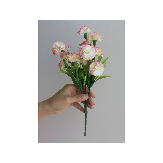 Buchet artificial de mini garoafe - Roșu (4 Bucăți) Buchet artificial de mini garoafe - Roșu (4 Bucăți)