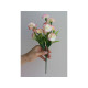 Buchet artificial de mini garoafe - Roșu (4 Bucăți) Buchet artificial de mini garoafe - Roșu (4 Bucăți)
