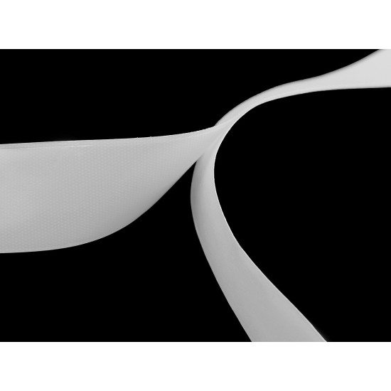 Velcro arici cu profil redus autoadeziv, lățime 20 mm - Alb (50 Metri) Velcro arici cu profil redus autoadeziv, lățime 20 mm - Alb (50 Metri)