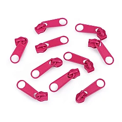 Cursor fermoar spiralat, 5 mm (pachet 10 buc.) - Cireșiu