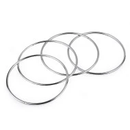 Cerc metalic pentru dreamcatchere, Ø13.5 cm- nichel