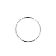 Cerc metalic pentru dreamcatchere, Ø8 cm - nichel